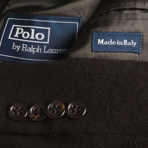 Polo Ralph Lauren Other - Polo by Ralph Lauren x Corneliani Brown 100% Cashmere Sport Coat Jacket Sz 46R